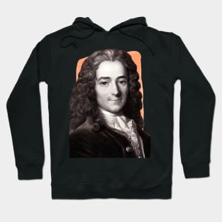 French Writer Voltaire illustration Hoodie